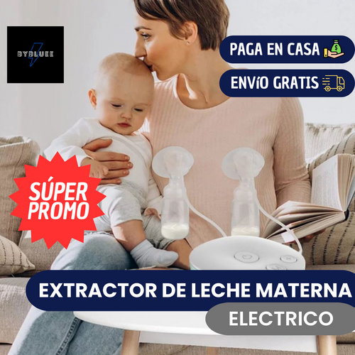 Extractor leche materna eléctrico