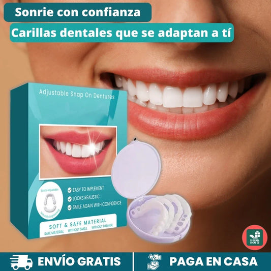 CARILLAS DENTALES SNAP ON DENTURE + ENVIO GRATIS