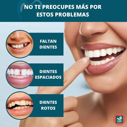 CARILLAS DENTALES SNAP ON DENTURE + ENVIO GRATIS